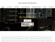 Tablet Screenshot of daycreekeyes.com